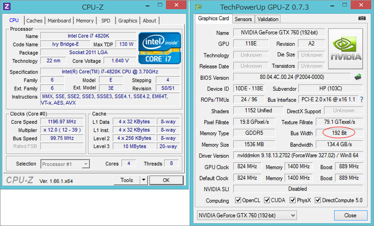 Core i7-4820K-ENVY Phoenix 810-190jp-gtx760