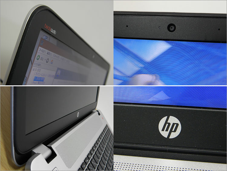 HP TrueVision HD Webcam (約92万画素) 