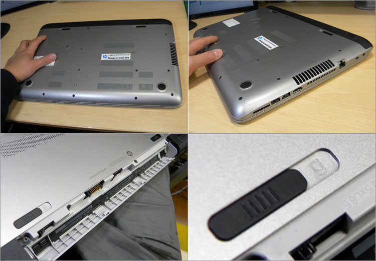 底面にサブウーファー