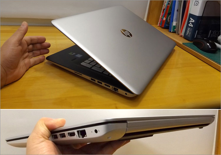 ENVY 17-n100の写真を紹介