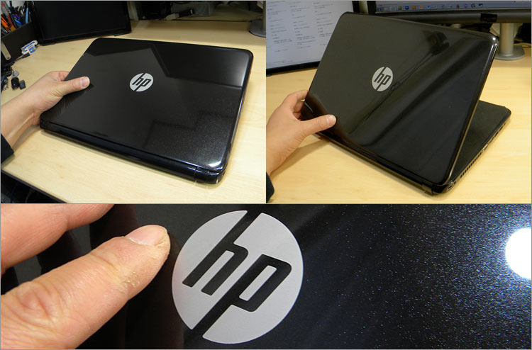 スパークリングブラック。HP Imprint