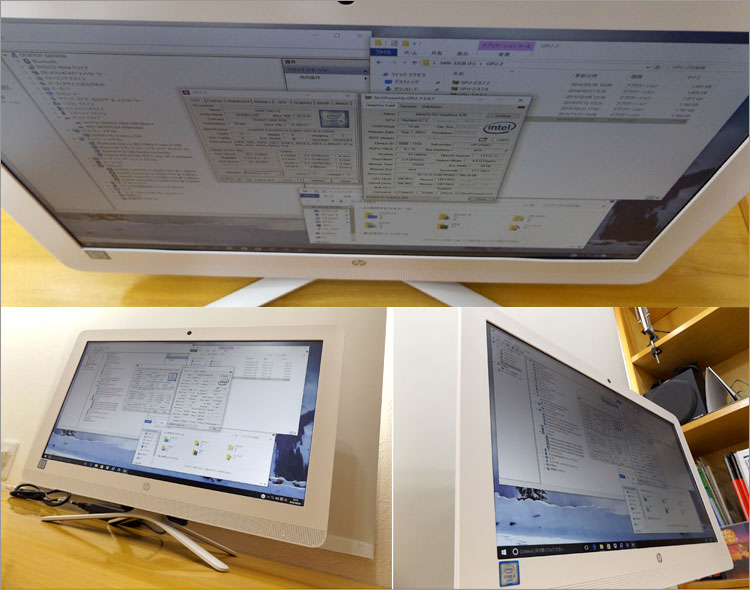 広視野角、高精彩なフルHD（1920×1080解像度）IPSディスプレイを採用。
