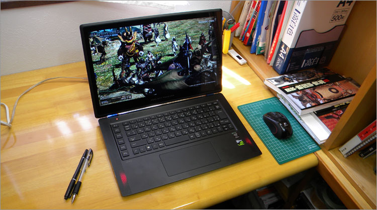 HP OMEN15-5100 レビュー業界最薄の15.6インチのゲーミングノート