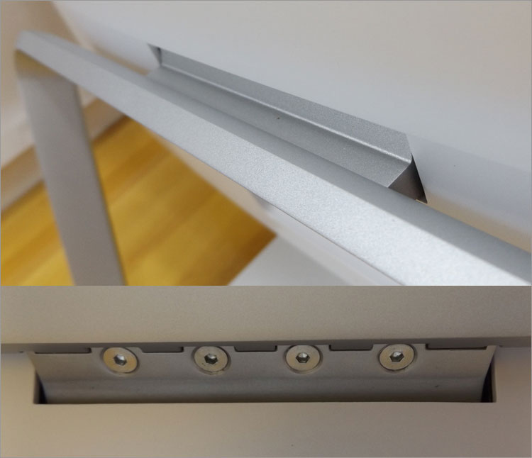 背面や底面に配置されたポート類に接続するケーブル