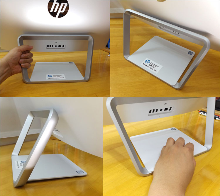 オープンウェッジスタンド採用