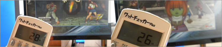 消費電力チェック