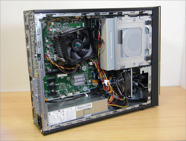 Pavilion Slimline 400-220jpの内部構造