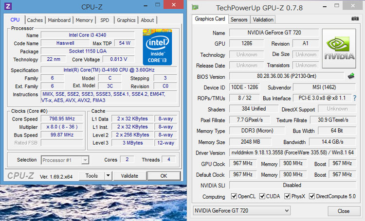 Pavilion Slimline 400-420jp-Core i3-4160