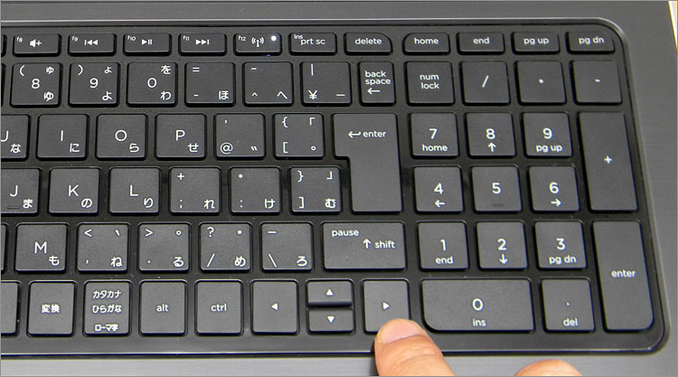 カーソルキー写真