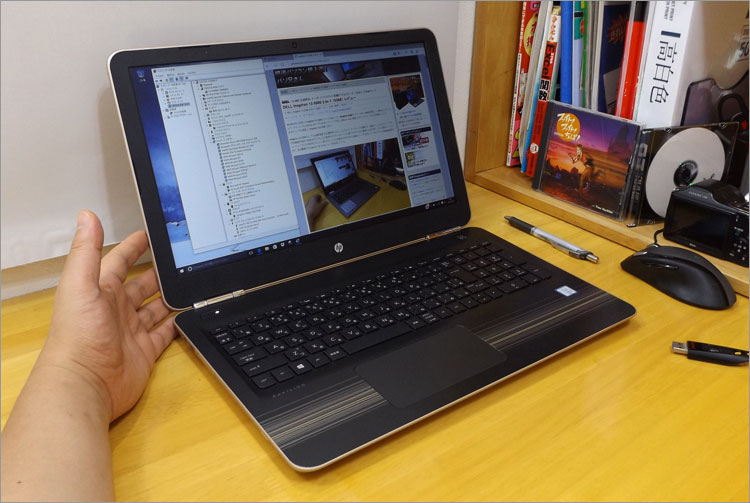 Pavilion 15-ab000購入とレビューサイト