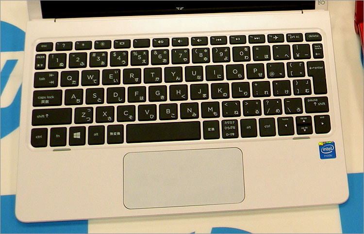 HP Pavilion x2 10-n100 のキーボード