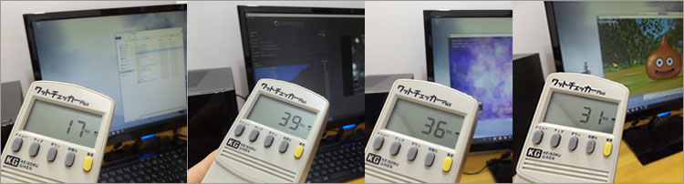 Core i5-6400Tの消費電力