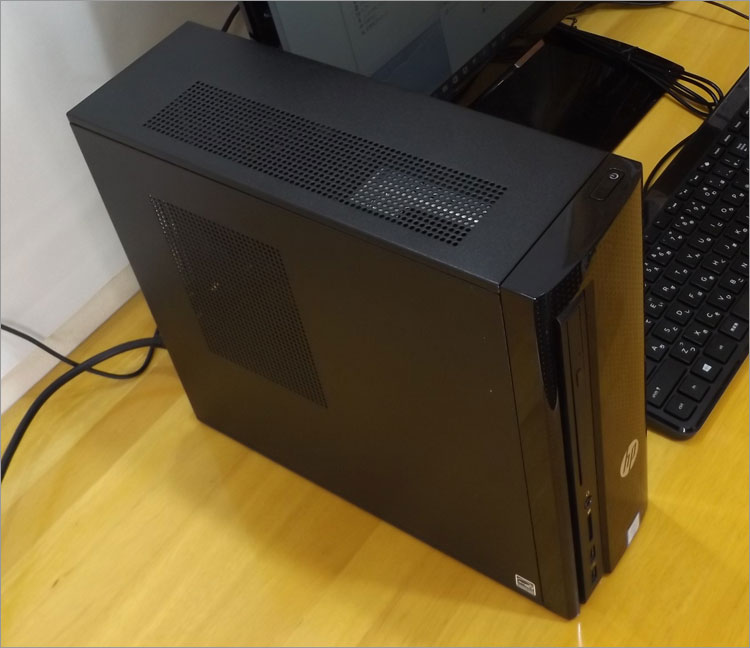 HP Slimline 260のデザイン