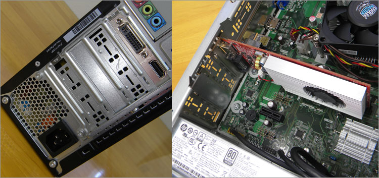 NVIDIA GeForce GT 710を搭載