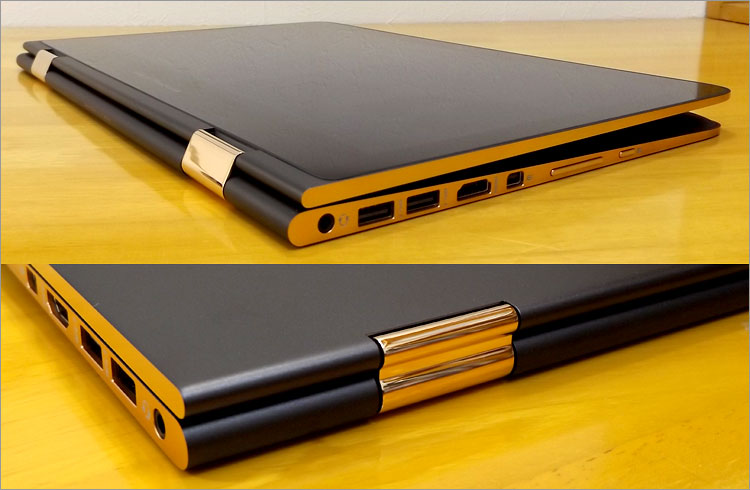 Spectre 13 x360のデザイン