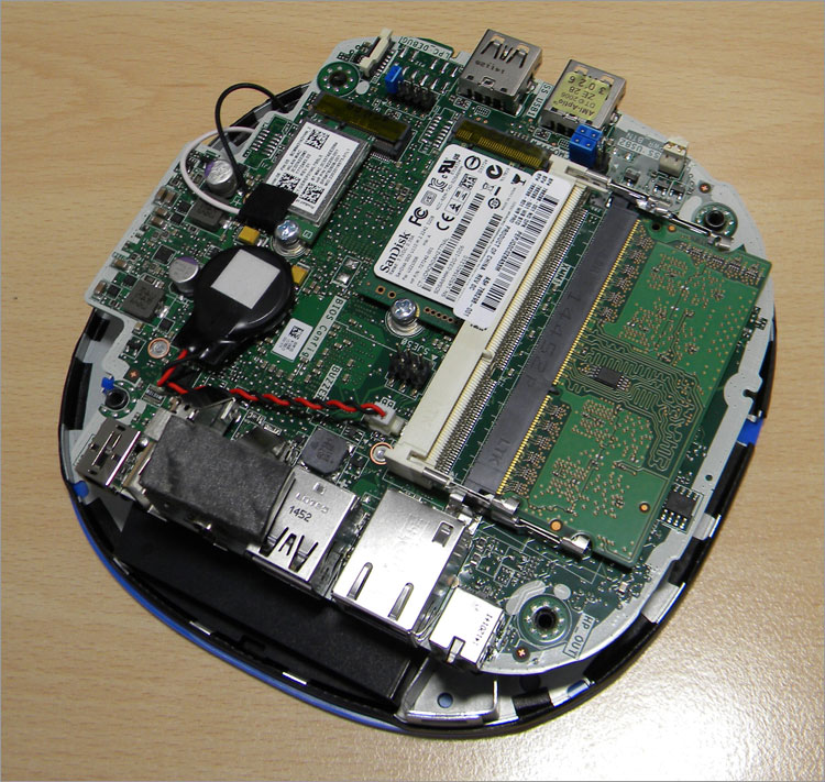 レビュー兄さん！HP Stream Mini 200-020jpのHDD増設手順