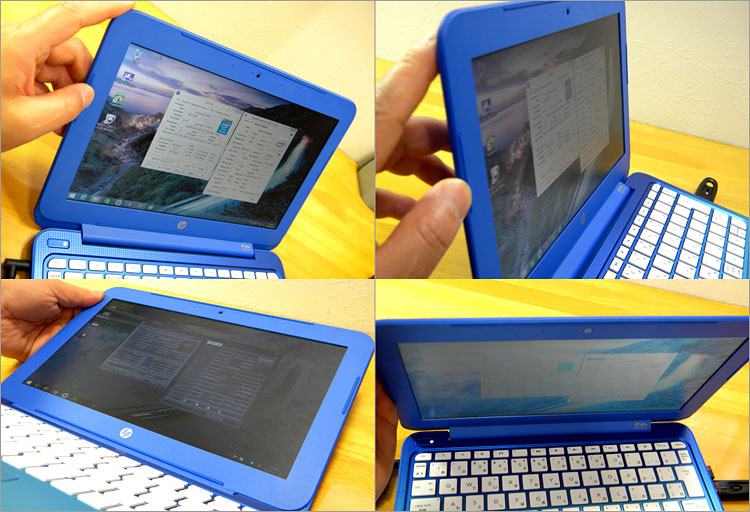 Stream 11-d000のディスプレイ