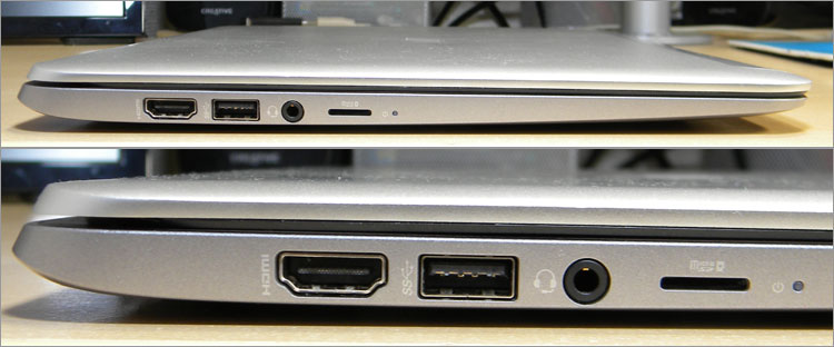 microSDカードスロット