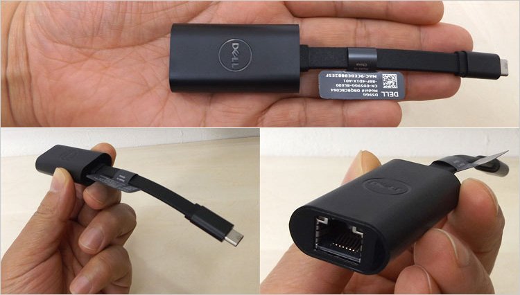 USB Type-C端子用のギガビットイーサーLAN端子変換コネクタ