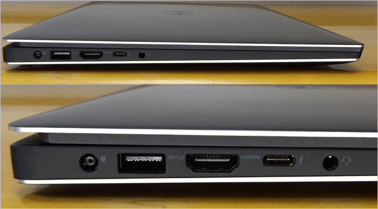 Precision 5520の装備端子をチェック