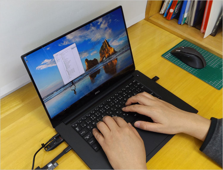 Precision 15 5000 シリーズ（5520）操作してみたよ