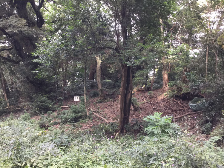 旧海軍の白金火薬庫として利用