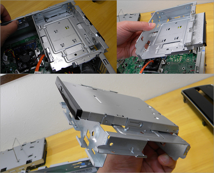 光学ドライブのマウンタ