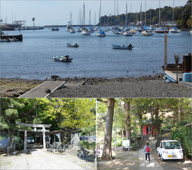 小網代湾は三崎の避難港