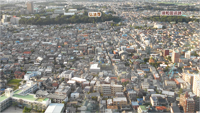 アイリンクタワー展望台から