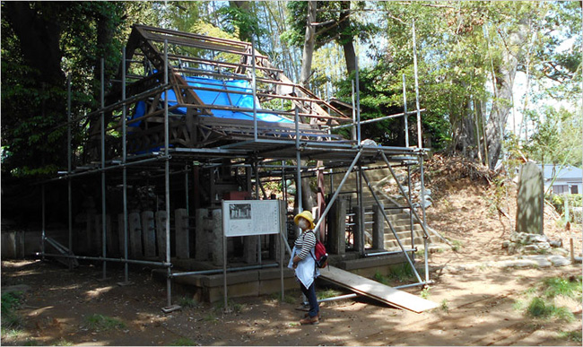 天御中主神社ではもともと妙見菩薩