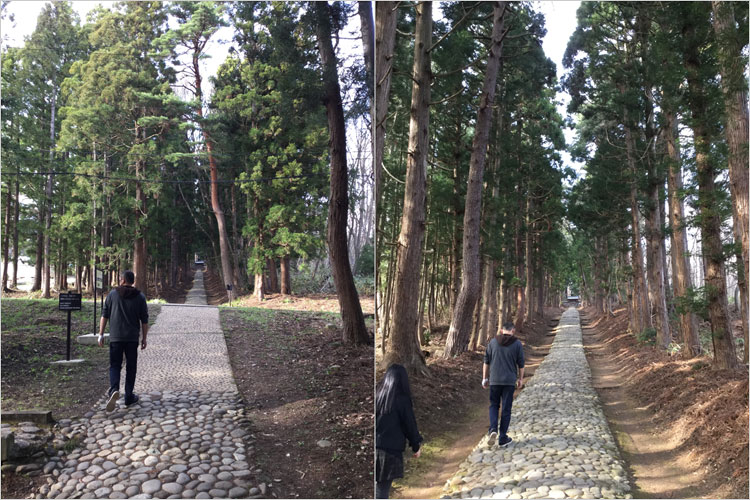 石畳は保護の観点