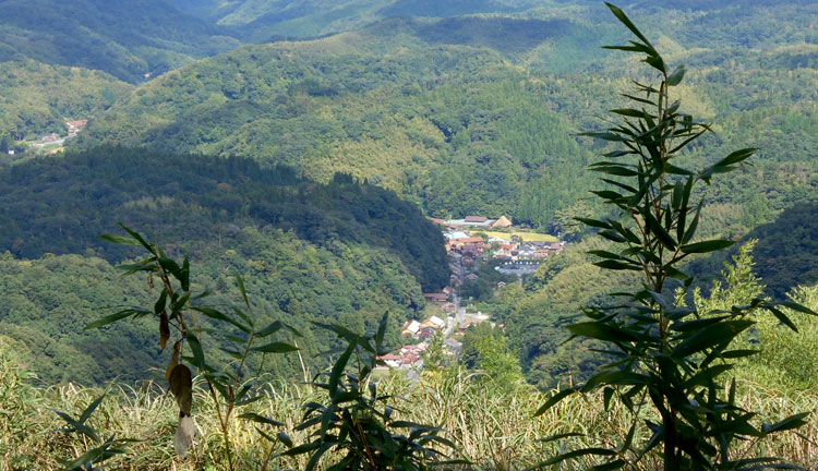 石見銀山観光山吹城主郭