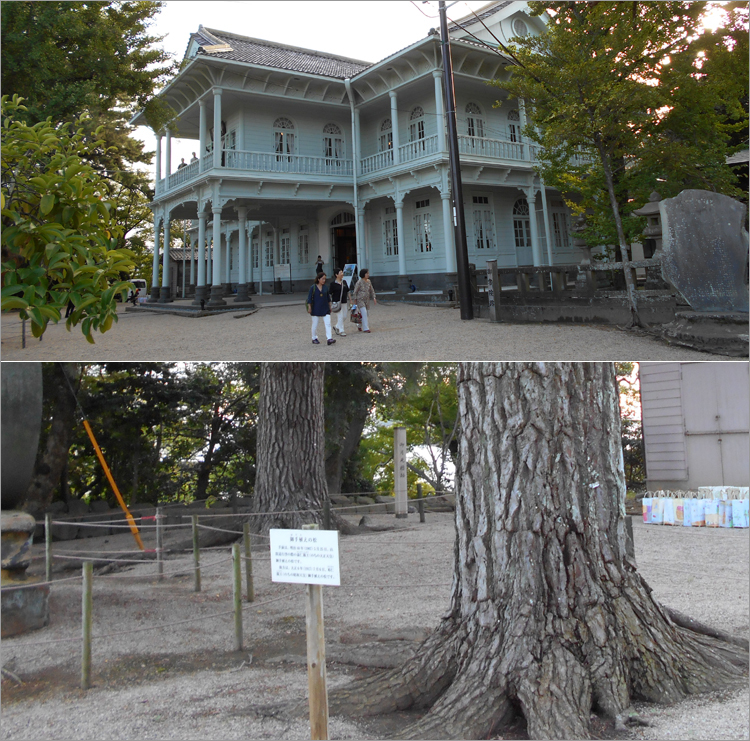 興雲閣-明治天皇の巡幸