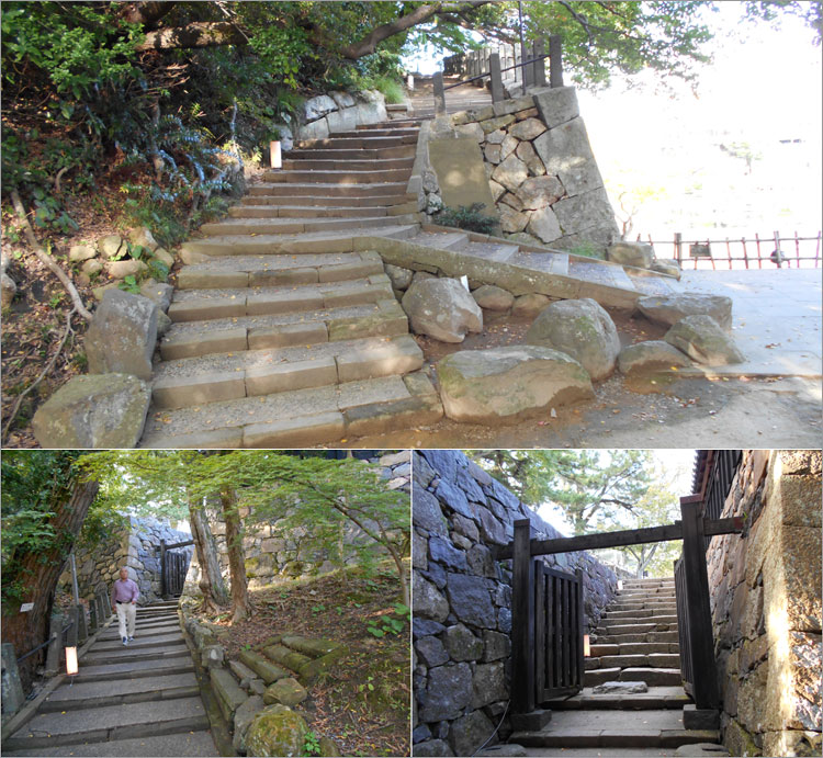 南口門から先が二の丸