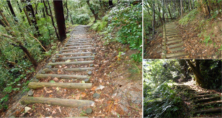 龍源寺間歩に向かう。石見銀山観光