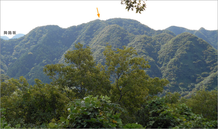 石見銀山観光矢筈城。