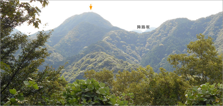 石見銀山観光矢滝城。