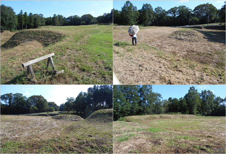 逸見曲輪とその堀跡