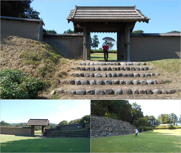 秩父曲輪は一段高く