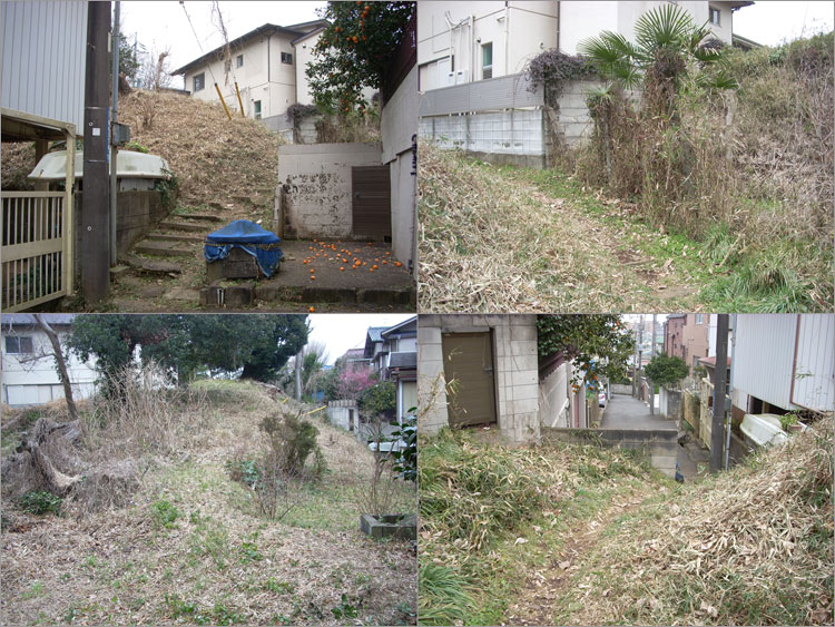 国分館枡形虎口