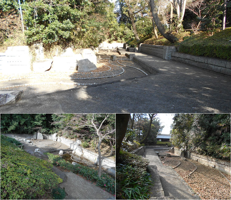 歴史博物館の池