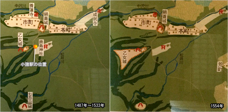 鍋蓋城が築かれた