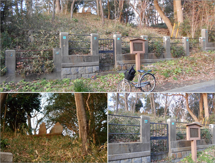 竹内啓-松戸城の小川節斎の墓