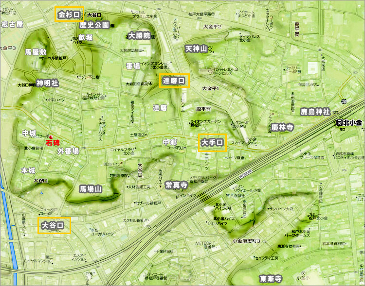 松戸市の小金城散策