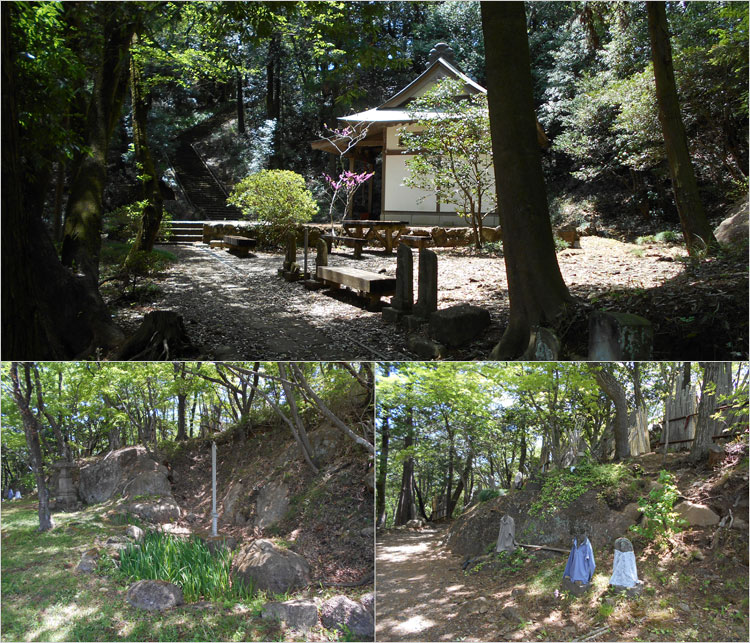 地蔵様にシャツ