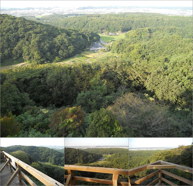 三舟の里案内所と展望台