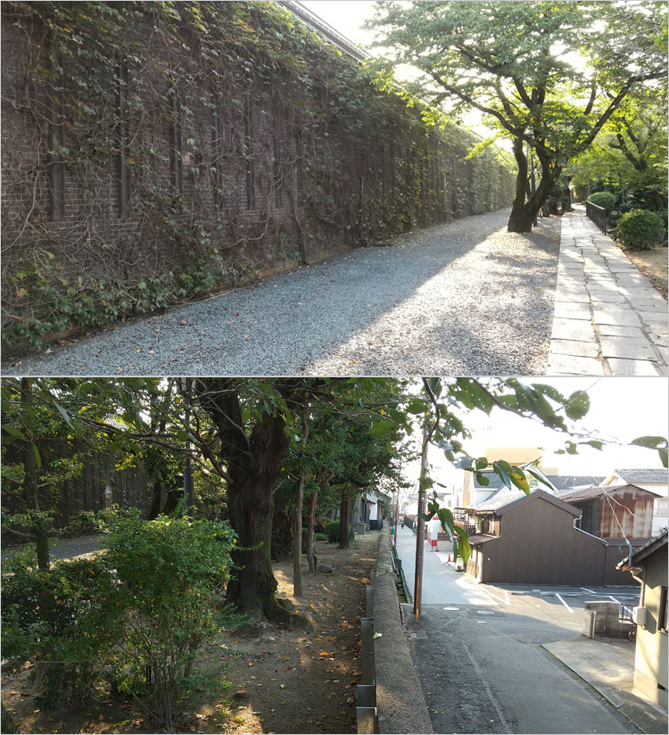 アイビー・スクエアの北側