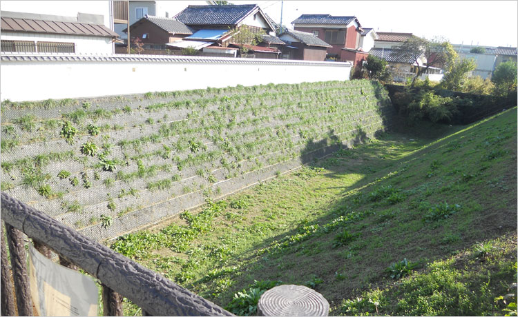 川越城の堀跡-中門堀跡