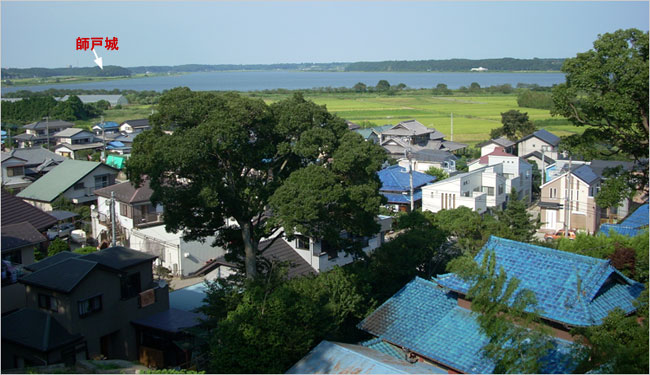 印旛沼が広がり