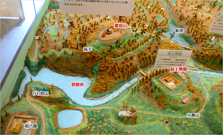 愛宕山城の本丸